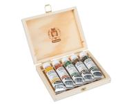 SCHMINCKE HORADAM AQUARELL SUPERGRANULATION URBAN SET 5X15ML HOLZKISTE
