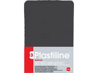 PLASTILINE SCHWARZ HÄRTE 55 750 GRAMM