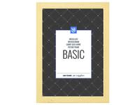 VAN BEEK WECHSELRAHMEN HOLZ BASIC BLANK 30X30CM