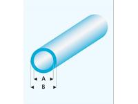 PROFIL ROHR GLASKLAR BLAU (A=)3,0X4,0MM 33CM 429-55/3