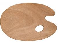HOLZ PALETTE OVAL 20X30CM