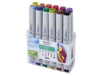 COPIC CLASSIC MARKER SET SUMMER COLOURS 12X