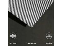 WELLBLECH ALUMINIUM 20,0X29,5CM 2,0MM 16.42020.1