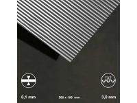 WELLBLECH ALUMINIUM 20,0X29,5CM 3,0MM 16.42030.1