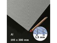 STRECKMETALL ALUMINIUM 19,5X30CM 1,5MM 19.44150.1