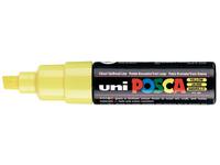 UNI POSCA PC8J GEEL BREIT