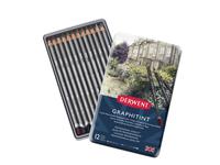 DERWENT GRAPHITINT WASSERLÖSLICHE GRAFITSTIFTE SET 12X