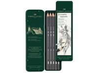 FABER-CASTELL GRAPHITE SET AQUARELL STIFTE 5 STÜCK FC-117805