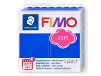 FIMO SOFT MODELLIERMASSE 57 GRAMM  BRILLANT BLAU