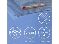 WELLBLECH TRANSPARENT 29,0X39,0CM 3,0MM 30.73300.1