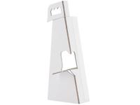 RÜCKENSTÜTZE / KLAPPAUFSTELLER WEISS 34CM