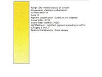 OLD HOLLAND ÖLFARBE D009 40ML CADMIUM YELLOW LEMON