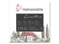 HAHNEMÜHLE QUATTRO ZEICHENBLOCK 170G/M² 25,4X25,4
