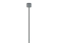 STANG+GLIJDER 3MM 150CM STAAL