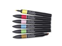 WINSOR & NEWTON PROMARKERSET MID TONES 6X