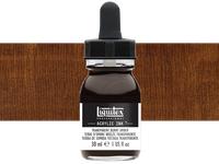 LIQUITEX ARTIST ACRYLIC INK 30ML 130 TRANSPARENT BURNT UMBER