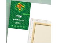 GREEN LEAFS COTTON CANVAS 30X70CM