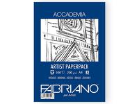 FABRIANO ACCADEMIA 100 BLATT ZEICHENPAPIER A4 200GRAM
