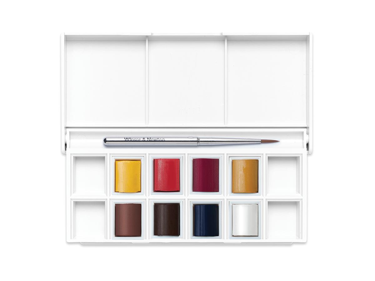 WINSOR & NEWTON COTMAN AQUARELL SET PORTRAIT 8X1/2 NAPF 2