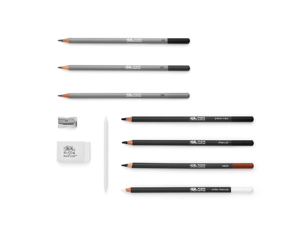 WINSOR & NEWTON STUDIO COLLECTION SKIZZIERSTIFTE  SET 10X 4