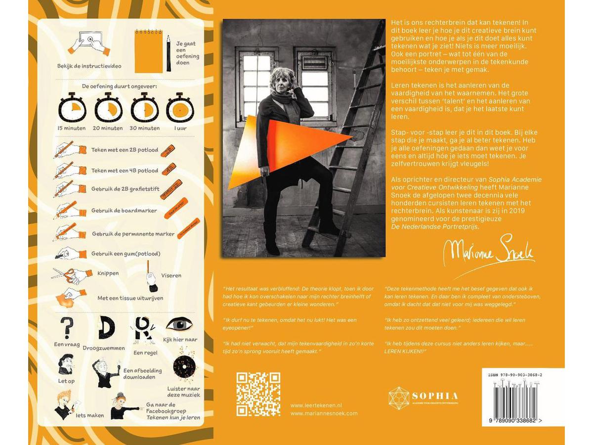 TEKENEN (MET HET RECHTERBREIN) KUN JE LEREN - MARIANNE SNOEK 2
