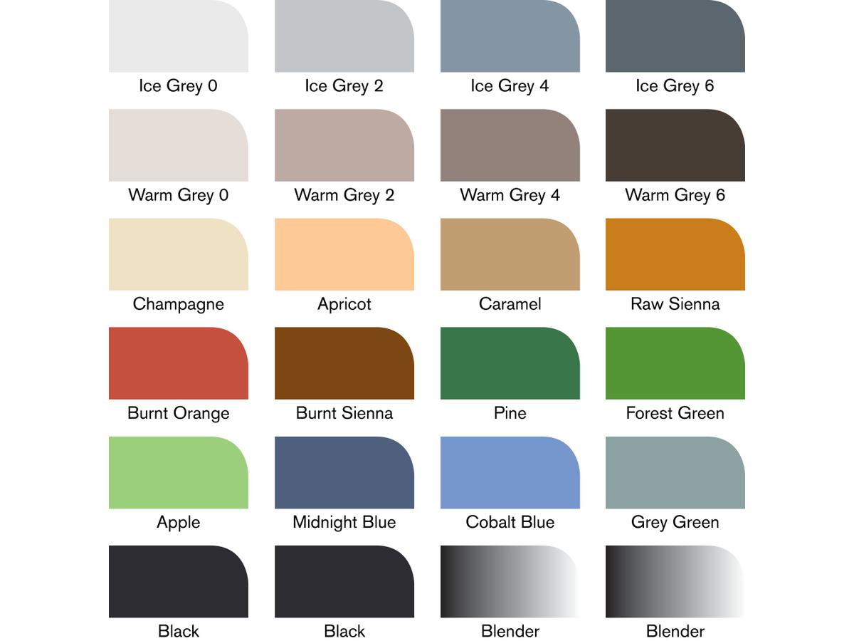 WINSOR & NEWTON PROMARKERSET ARCHITECT 24+1
 3