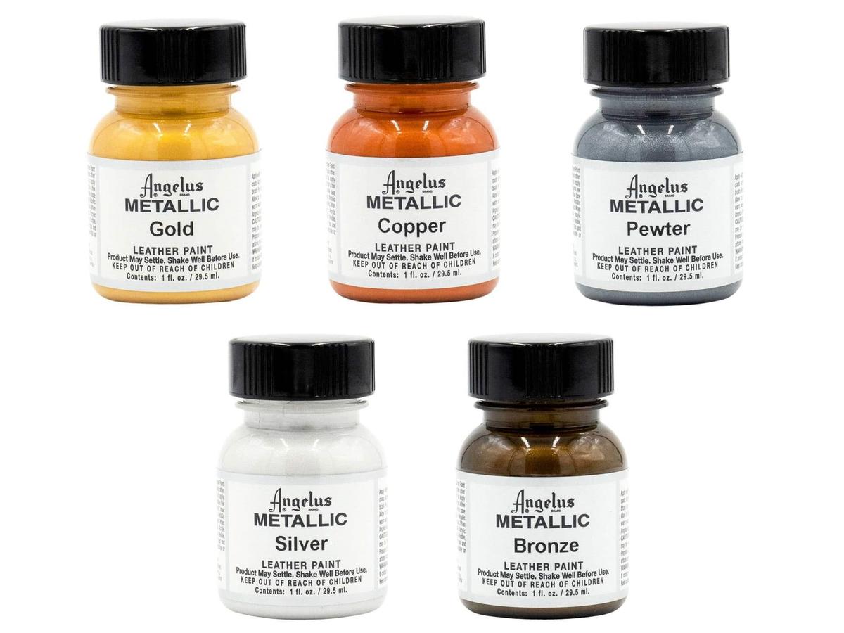ANGELUS LEDERFARBE 118ML METALLIC SILVER 2