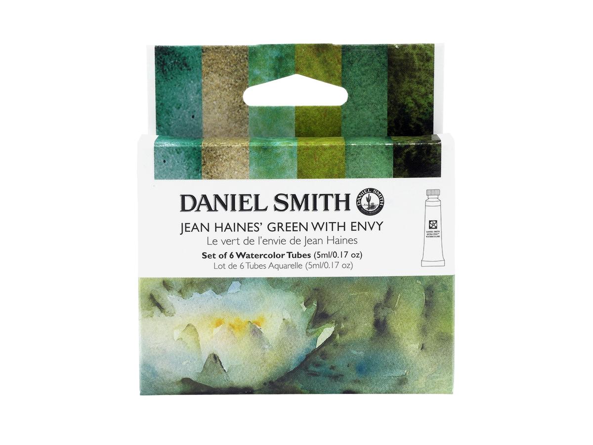DANIEL SMITH WATERCOLOUR SET JEAN HAINES' GREEN WITH ENVY 6X5ML 3