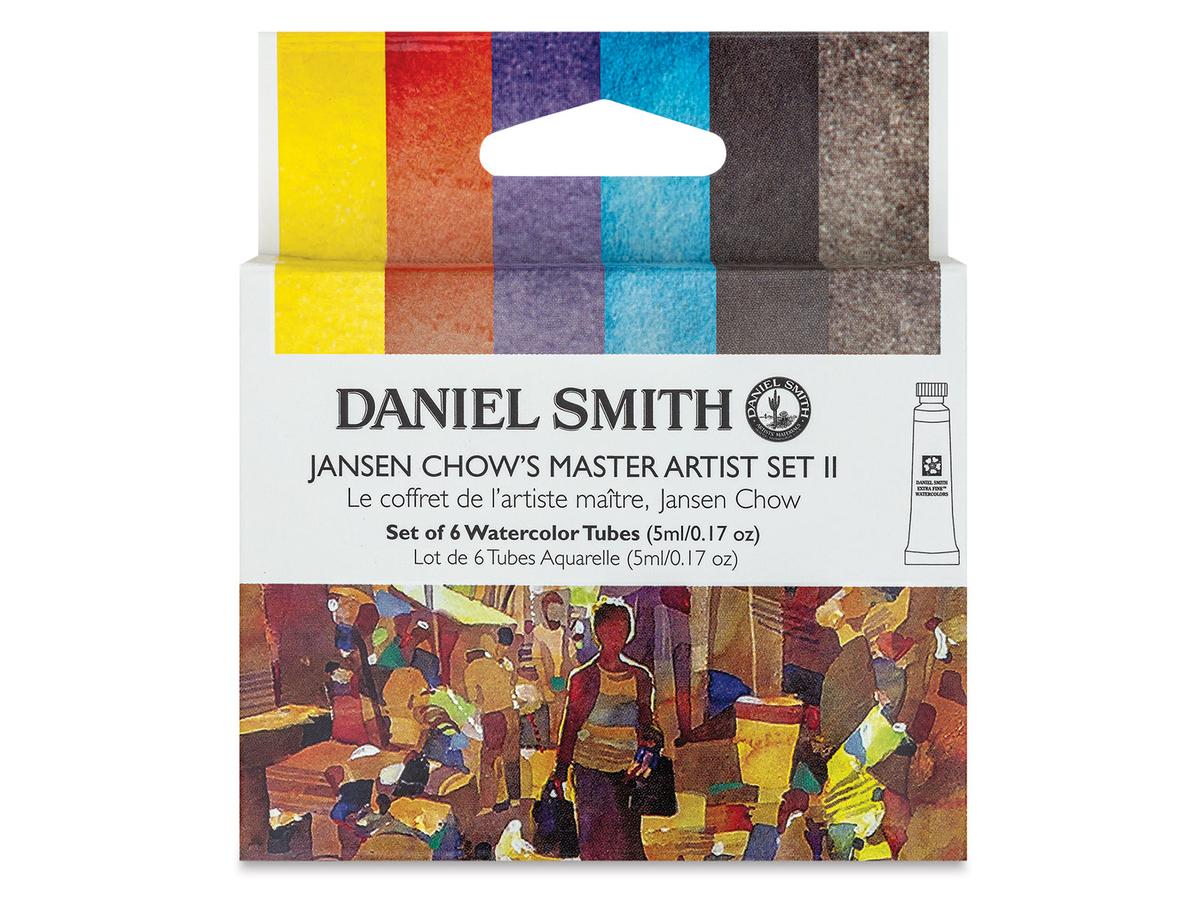 DANIEL SMITH WATERCOLOUR SET JANSEN CHOW'S MASTER ARTIST II 6X5ML 2