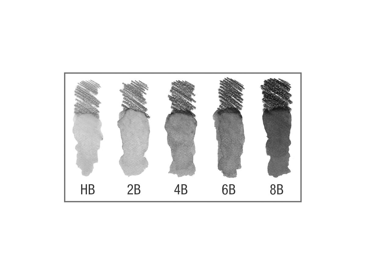 FABER-CASTELL GRAPHITE SET AQUARELL STIFTE 5 STÜCK FC-117805 2