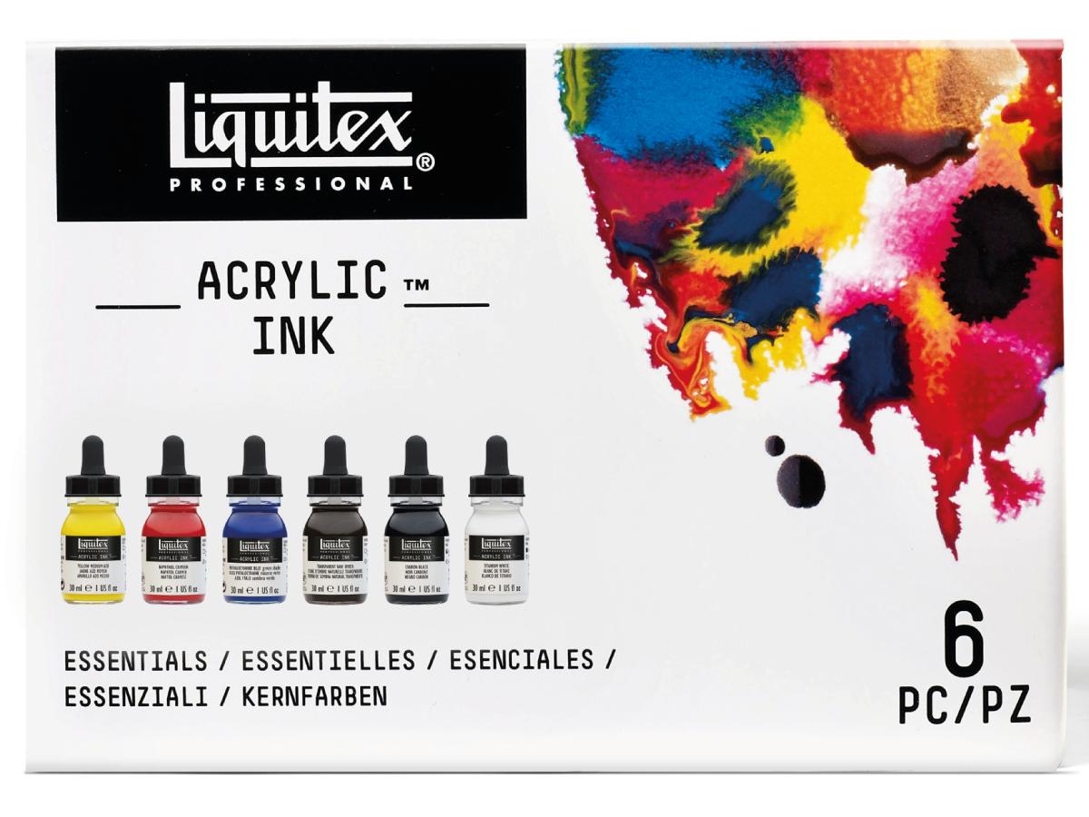 LIQUITEX ARTIST ACRYTINTE SET 6X30ML ESSENTIALS 3