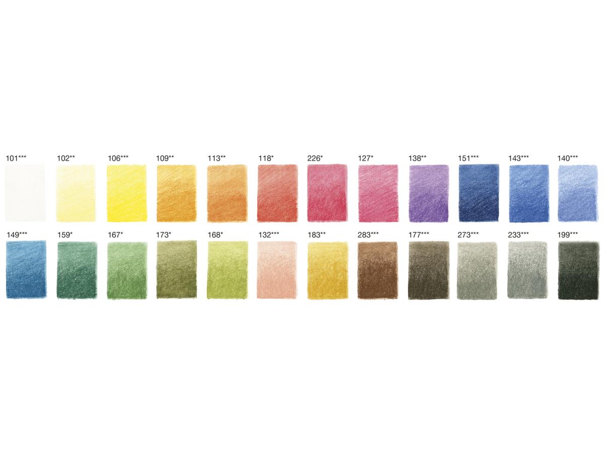 FABER-CASTELL PITT PASTELLSTIFTE ETUI 24 2