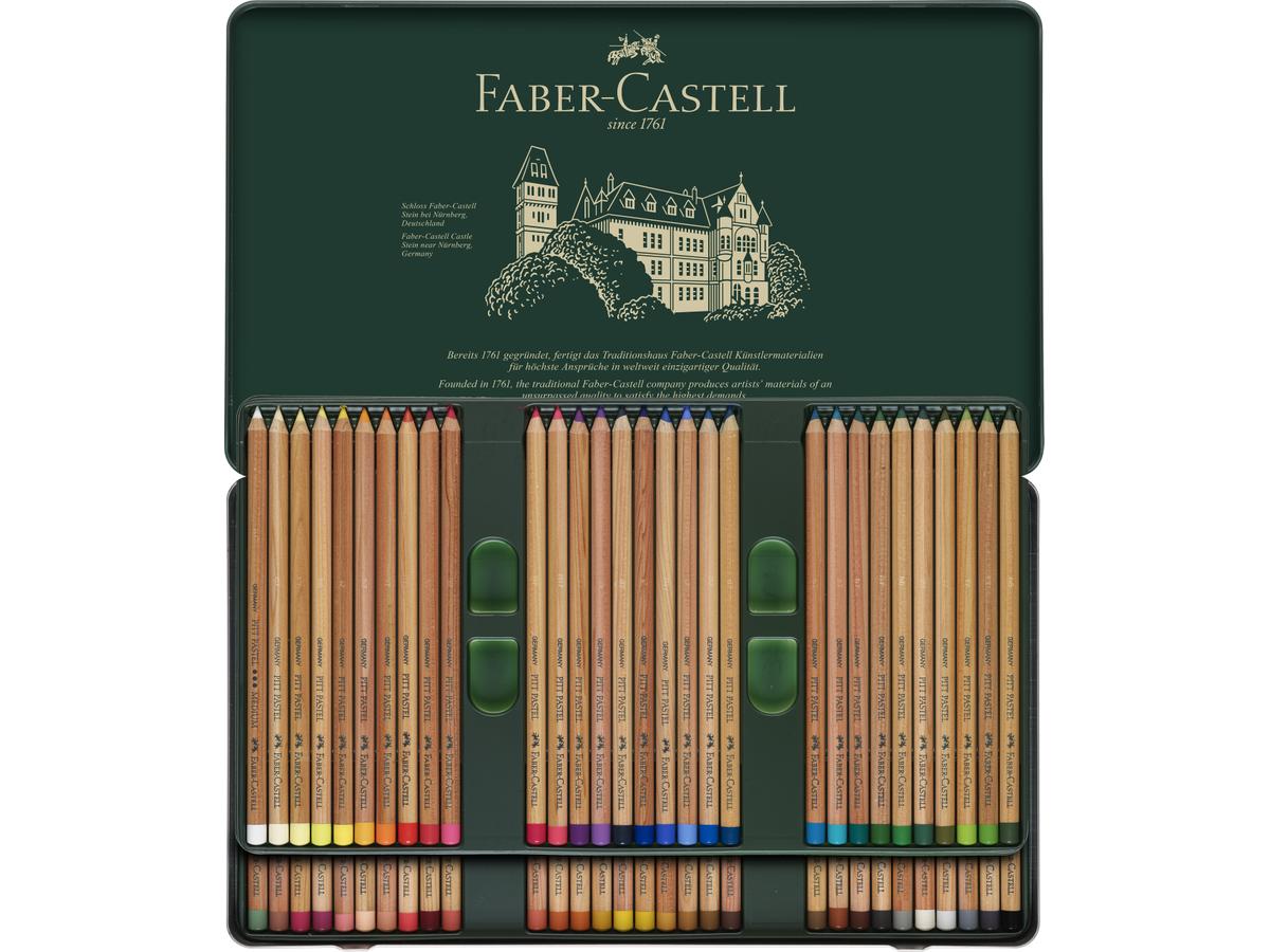 FABER-CASTELL PITT PASTELLSTIFTE ETUI 24 5