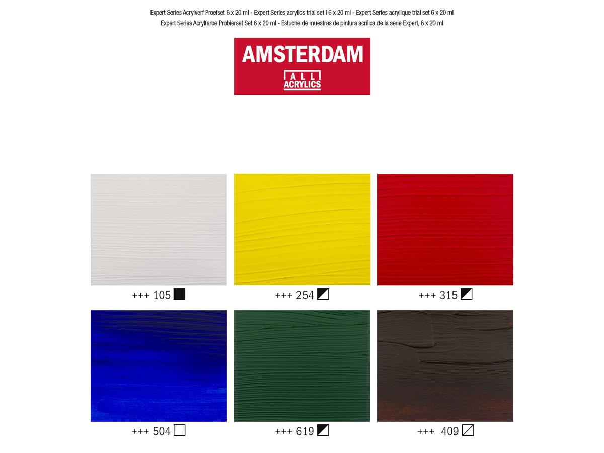 AMSTERDAM EXPERT SET TRIAL 6 x 20ML 4