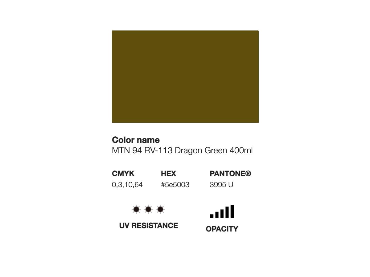 MONTANA 94 400ML RV-113 DRAGON GREEN 2