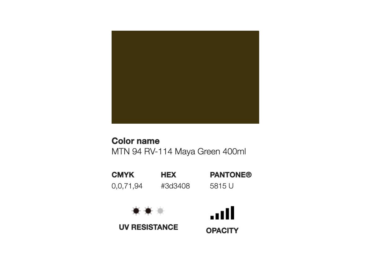 MONTANA 94 400ML RV-114 MAYA GREEN 2