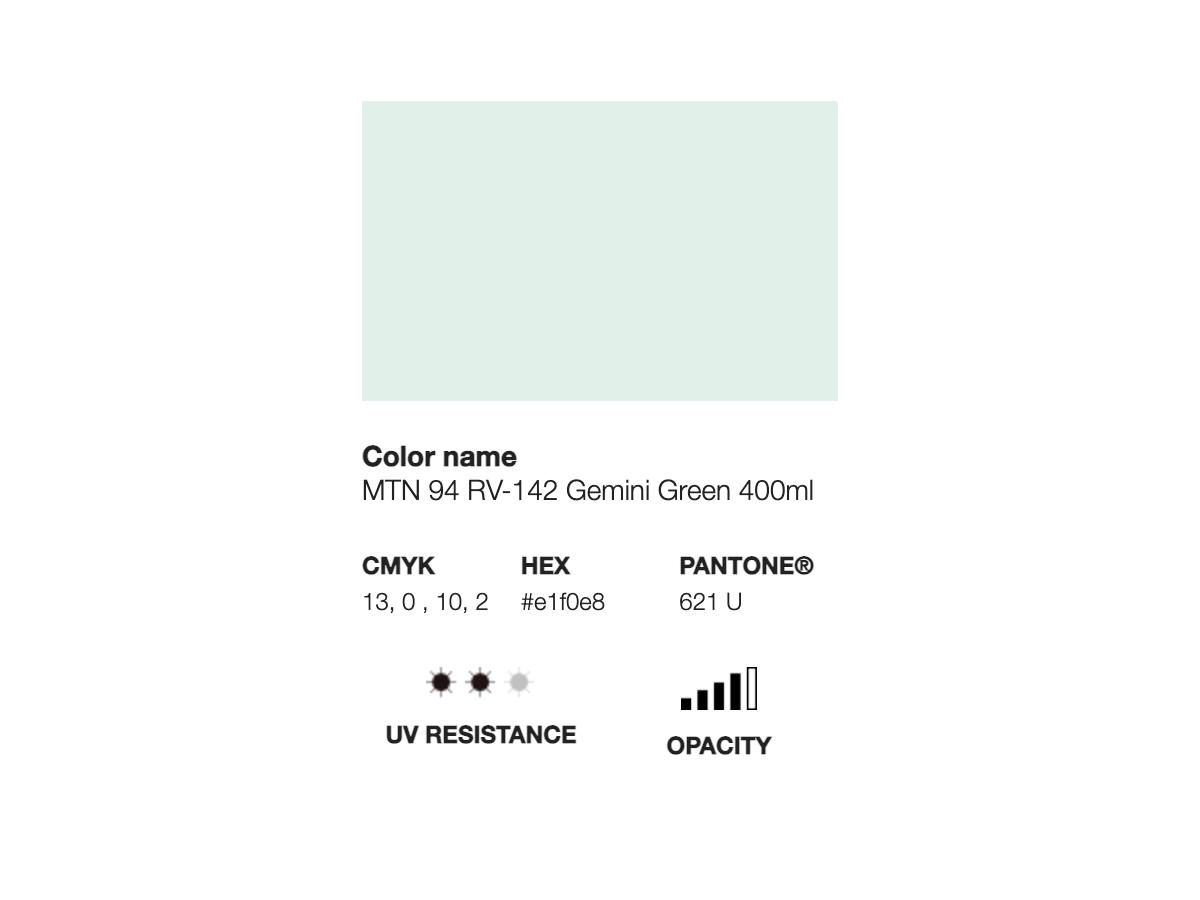 MONTANA 94 400ML RV-142 GEMINI GREEN 2