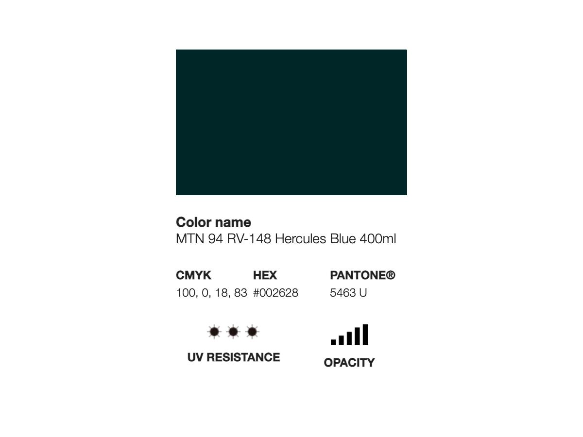 MONTANA 94 400ML RV-148 HERCULES BLUE 2