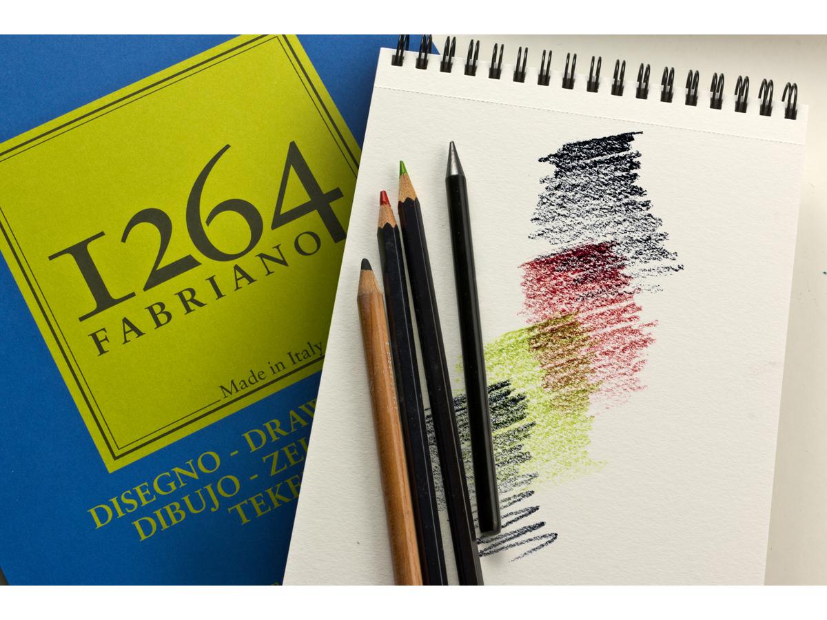 FABRIANO 1264 ZEICHENPAPIER A4 180GR BLOCK
 2