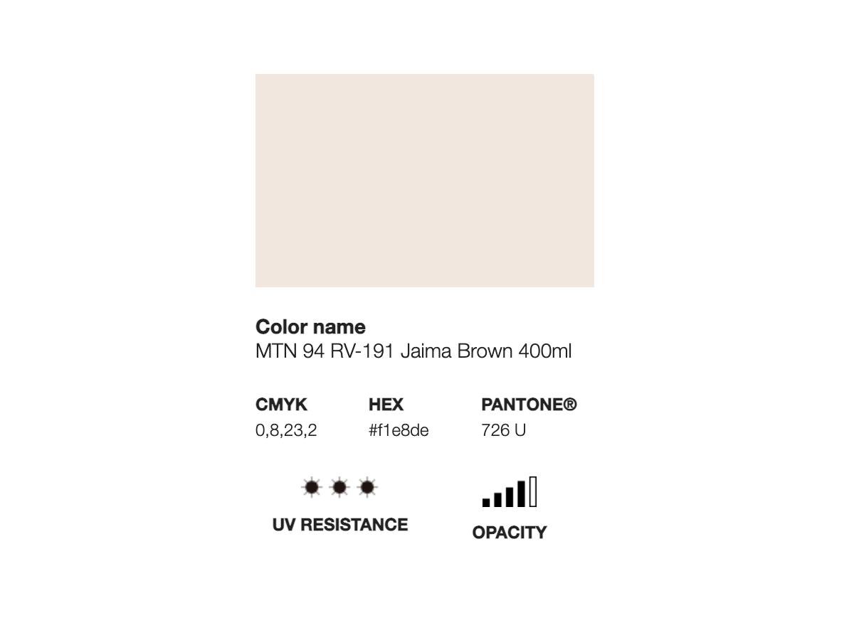 MONTANA 94 400ML RV-191 JAIMA BROWN 2