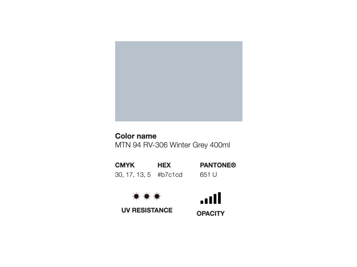 MONTANA 94 400ML RV-306 WINTER GREY 2