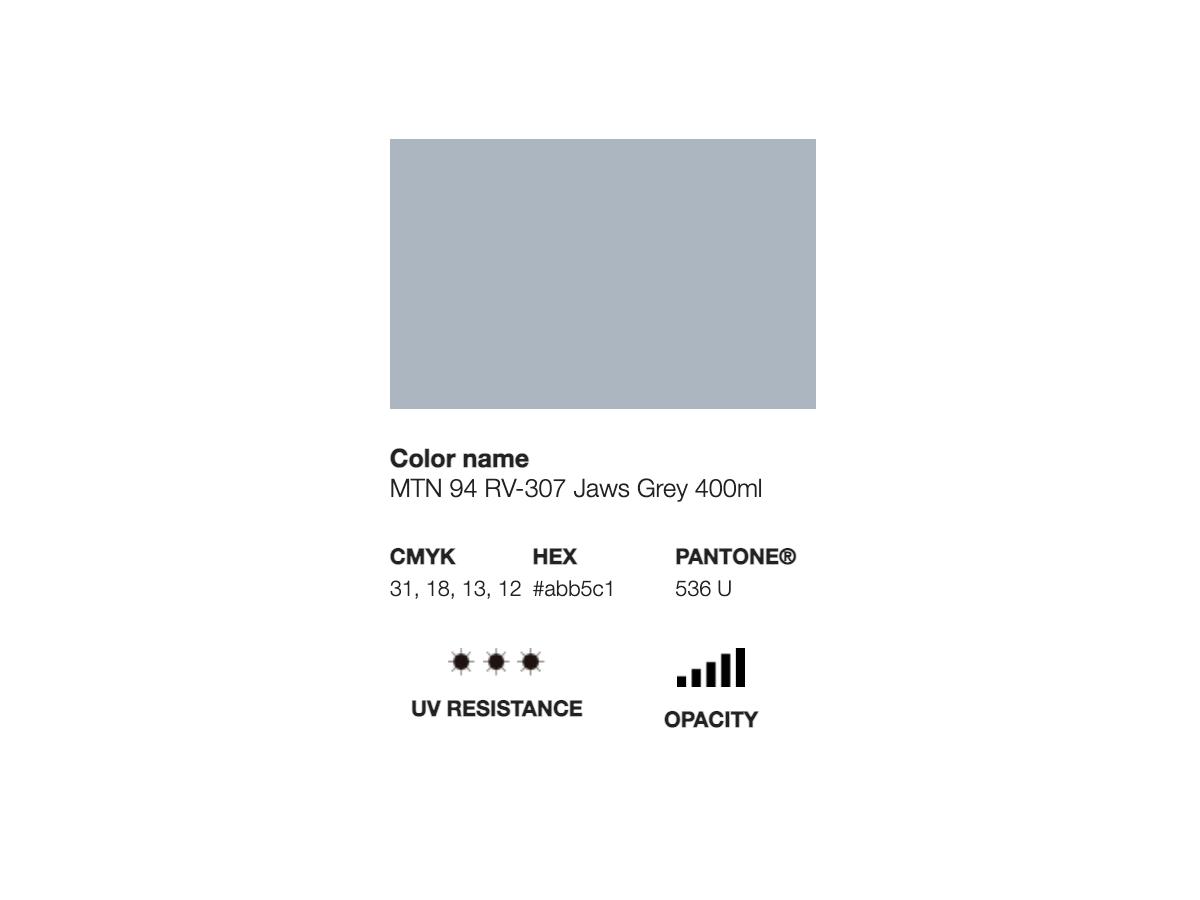 MONTANA 94 400ML RV-307 JAWS GREY 2