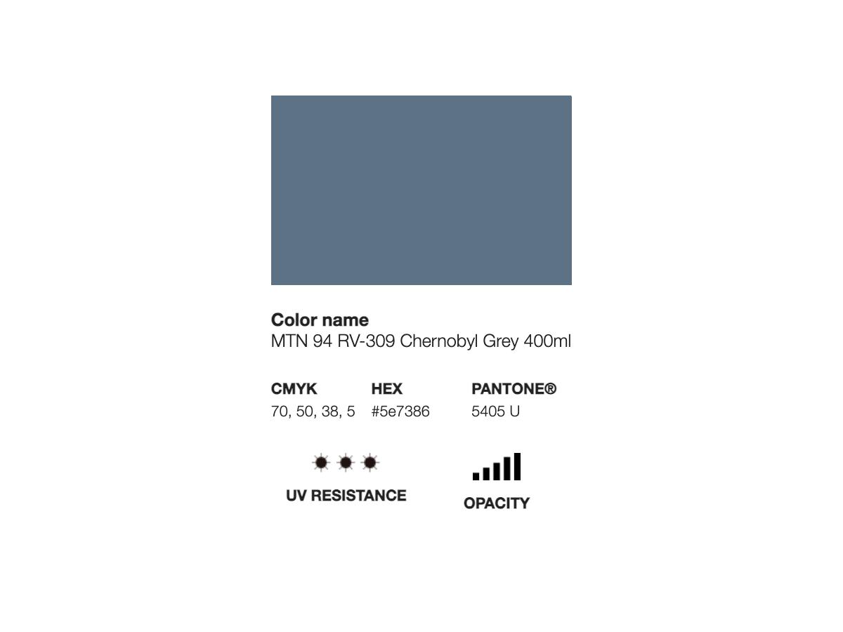 MONTANA 94 400ML RV-309 CHERNOBYL GREY 2