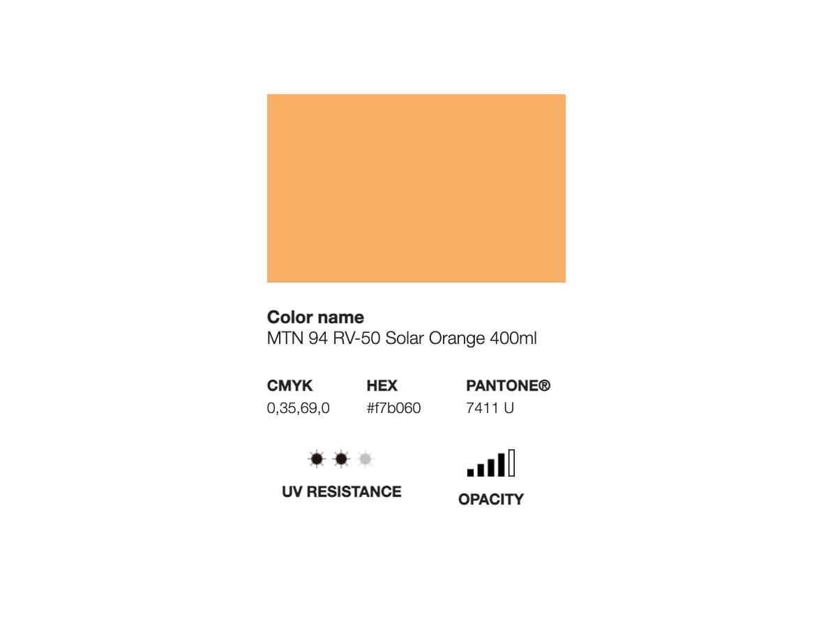 MONTANA 94 400ML RV-50 SOLAR ORANGE 2