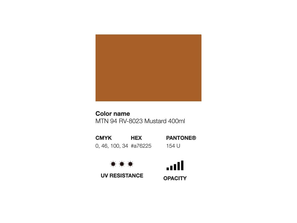 MONTANA 94 400ML RV-8023 MUSTARD 2