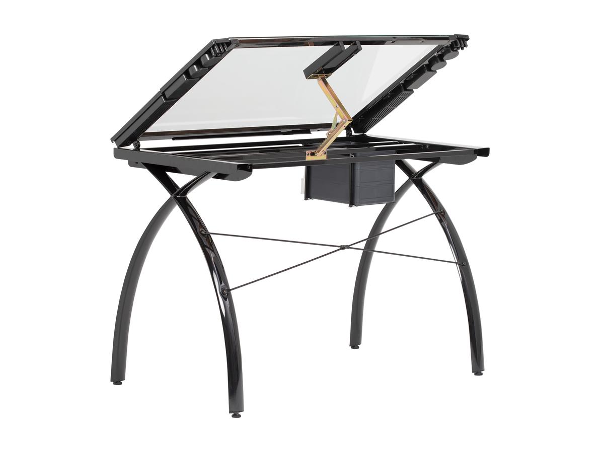 STUDIO DESIGNS FUTURA CRAFT STATION ZEICHENTISCH SCHWARZ  2
