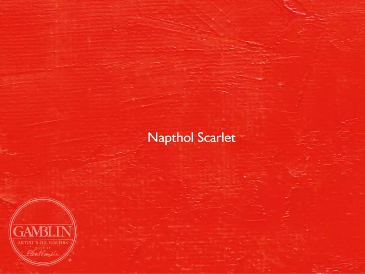 GAMBLIN RELIEF INK 175ML S3 R2475 NAPTHOL SCARLET 2