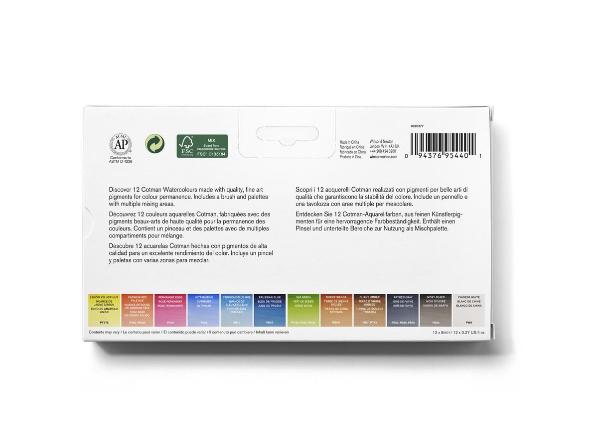 COTMAN PLUS TUBE PAINTING BOX 5