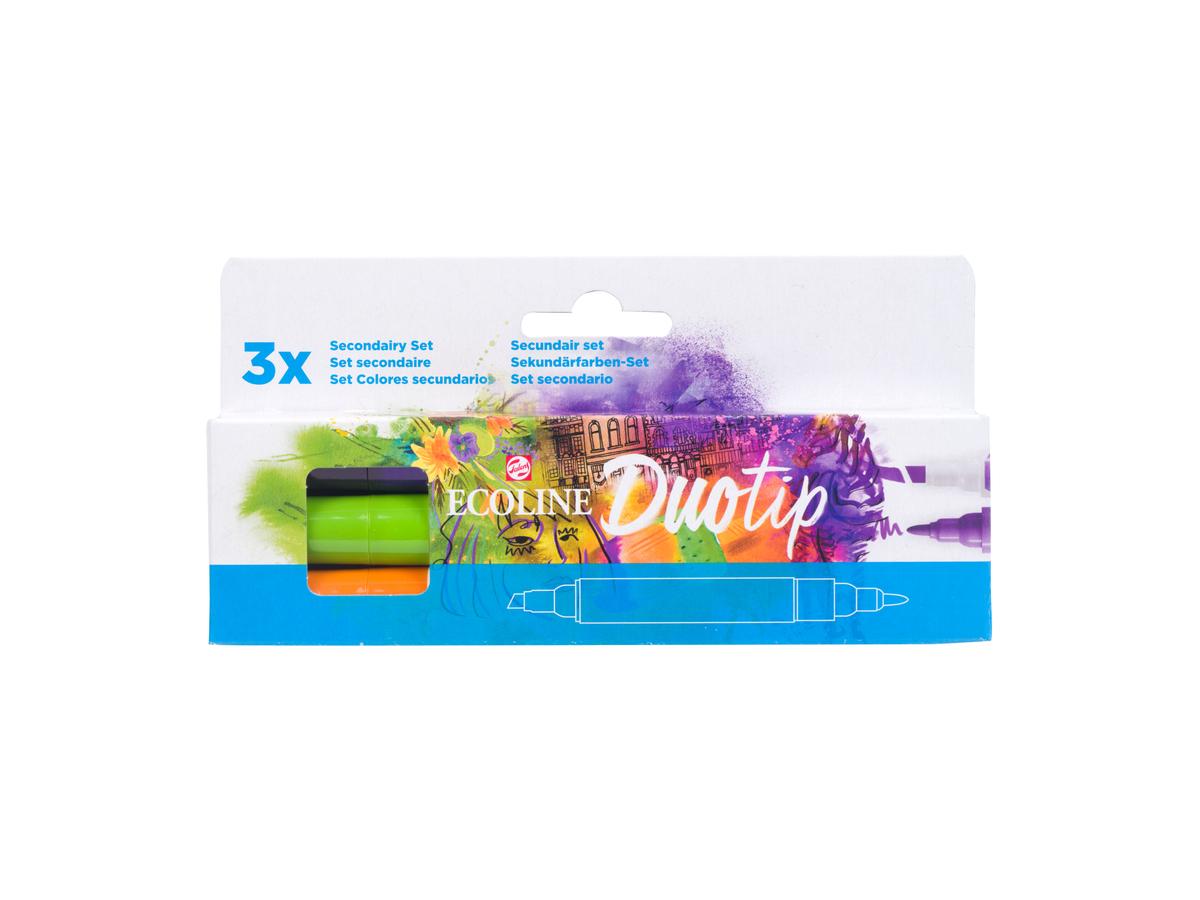 TALENS ECOLINE DUOTIP MARKER SET SEKUNDÄRFARBEN 3 STÜCK 4