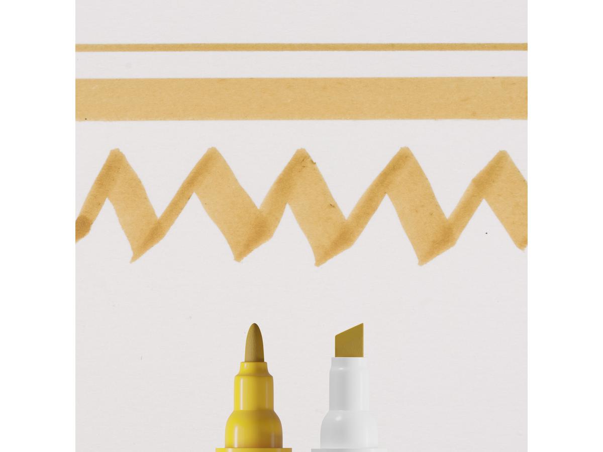 TALENS ECOLINE DUOTIP MARKER GELBER OCKER 227 2